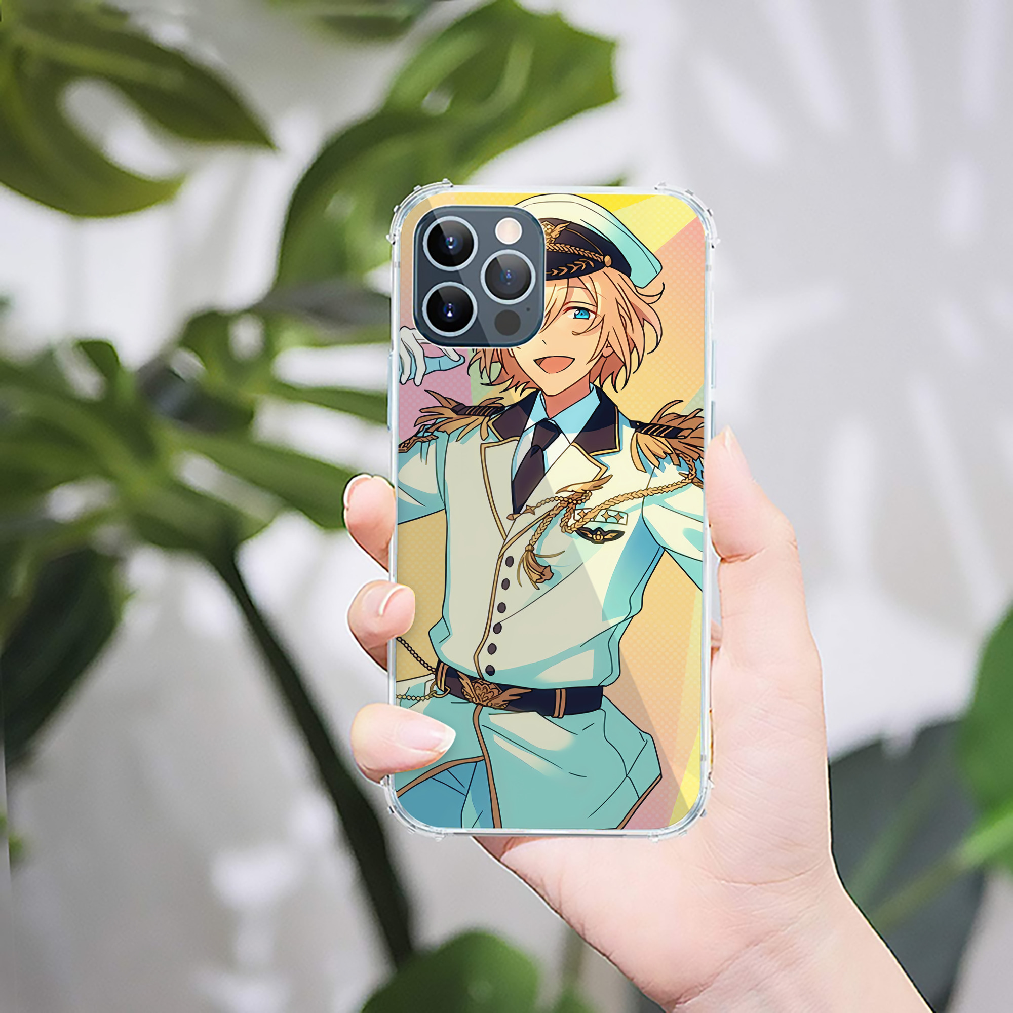 （画像用） あんさんぶるスターズ! Ensemble Stars 【iPhone 12シリーズ対応】透明スマホケース（クリアソフトケース）